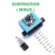 Math Roller Stamp for Kids, Smart Math Roller Stamps Subtraction Teaching Stamp, Practice Tools Learning Toy for Preschool Kindergarten Home Teacher - MINUS Math Roller Stamp for Kids, Smart Math Roller Stamps Subtraction Teaching Stamp, Practice Tools Learning Toy for Preschool Kindergarten Home Teacher - MINUS