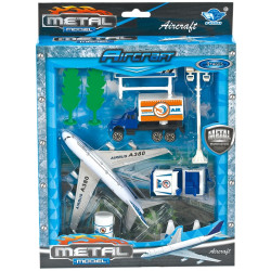 Airport toy set mini metal car model toy | Aircraft Set