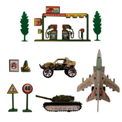Force Battlefield Army Military Play Set Toys for Kids 3+ Age | Army Platoon