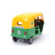 Plastic CNG Auto Rickshaw Toy For Kids Vehicle Model Toy For Kids Pull Back Toys | Tuk Tuk (Random Color)