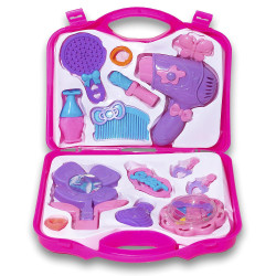 Beauty Set for Girls - Make Up Kit Play Toys for Girls, Fashion Kit for Girls, Pretend Play Toys for Girls, Role Play Toys for 3+ Years Old Girls - Multi-color