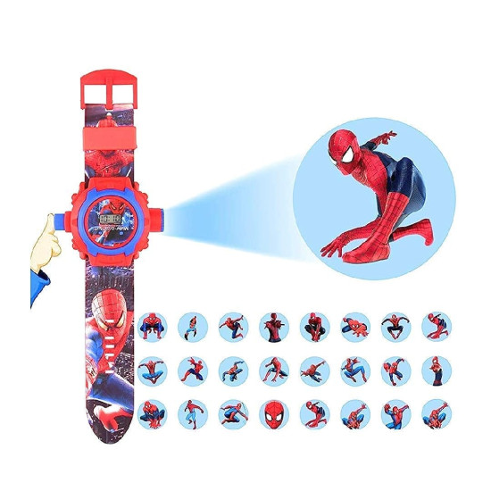 Digital 24 Images Projector Watch for Kids Rubber Material Watch, Diwali Gift, Birthday Return Gift, Best Digital Toy Watch- BOYS (Random Print) Digital 24 Images Projector Watch for Kids Rubber Material Watch, Diwali Gift, Birthday Return Gift, Best Digital Toy Watch- BOYS (Random Print)