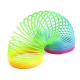 Large Size Walking Spring Toy | Rainbow Spring Toy | Magic Rainbow Spring Bouncy Expandable Slinky Toy for Kids | Fun Activity Stress Relief Toy - Pack of 2