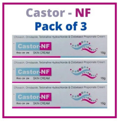 Castor NF Skin Cream - Pack of 3 (15g Each)