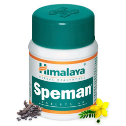 Himalaya Speman Tablets - Pack of 1 (60 Tabs in each) | Increases Sperm Count | Improves Sexual Desire & Performance | Increases Pregnancy Chances of Women | For MEN ONLY | Himalya Spiman Sapiman Ayurvedic Products