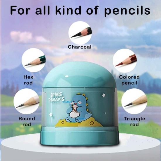 Sharpener for Kids - Automatic Sharpener, Dinosaur Pencil Sharpener, Table Sharpener Machine, Birthday Return Gift