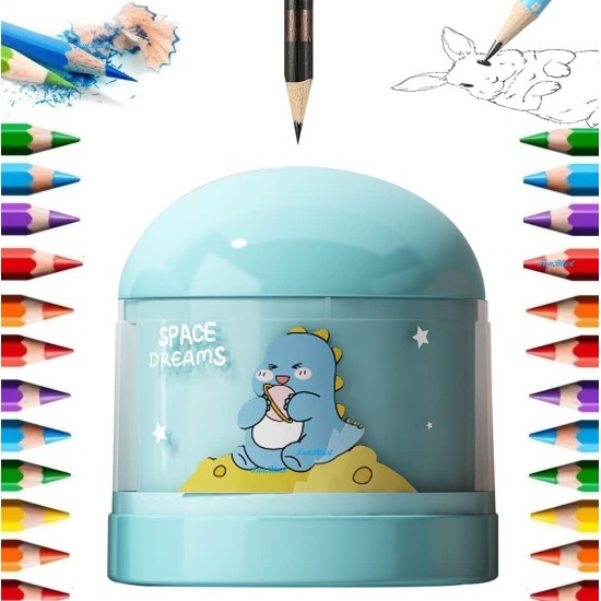 Sharpener for Kids - Automatic Sharpener, Dinosaur Pencil Sharpener, Table Sharpener Machine, Birthday Return Gift