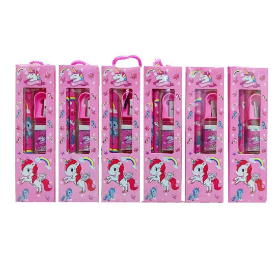 Stationery Gift Set for Kids for Small Gift Sets Mix Designer Set Box Included 2 Pencils, 1 Scale, 1 Eraser and 1 Sharpener Return Gift Set Rakhi Gift for Sisters Festivals Gift - 6 PCS Set Stationery Gift Set for Kids for Small Gift Sets Mix Designer Set Box Included 2 Pencils, 1 Scale, 1 Eraser and 1 Sharpener Return Gift Set Rakhi Gift for Sisters Festivals Gift - 6 PCS Set