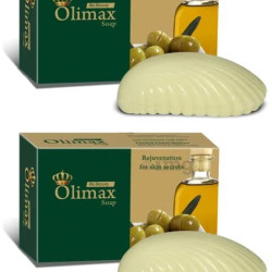 Olimax Olive Soap for Skin Rejuvenation (75 gm) - Pack of 2