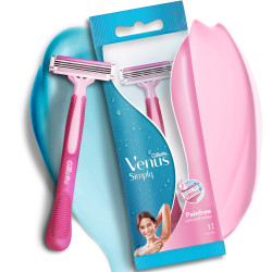Gillette Venus Razor - (Pink) - Razor for Women - Pack of 1