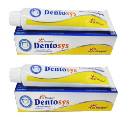Dr. Morepen Dentosys Toothpaste 100gm | Anti-Sensitivity Toothpaste- Pack of 2