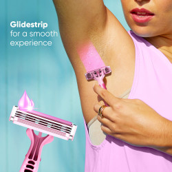 Gillette Venus Razor - (Pink) - Razor for Women - Pack of 5