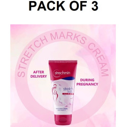 Leeford Stretch Marks Cream for Reducing Stretch Marks & Scars During Pregnancy or Weight Loss - Women Pack of 3