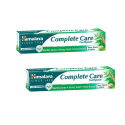 Himalaya Complete Care Toothpaste (150gm) | For Healthy Gums & Strong Teeth | With Neem, Miswak & Triphala - Pack of 2