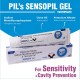 Pil Sensopil Gel Whitening Toothpaste With Clove Oil & Dual Action Formula | For Sensitive Teeth & Cavity Prevention  (100g Each) - Pack of 1