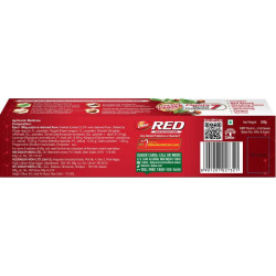Dabur Red Toothpaste - 300g Family Pack with Toothbrush | World's No.1 Ayurvedic Paste | Provides Germ Protection, Cavity Protection, Plaque Removal | Prevents Gum Bleeding, Yellow Teeth, Toothache, Bad Breath