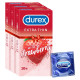 Durex Extra Thin Wild Strawberry Condoms For Men -10s (Pack of 3)