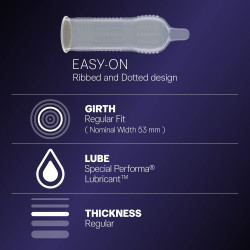 Durex Extra Time Condoms for Men - 10 Count (Pack of 3)