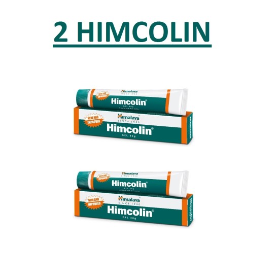 Himalaya Himcolin Gel (30g) | For Men | Improves Strength , Increases Stimulation & Performance | Treats ED | Himalya Himkolin Himcoling HimKoling- Pack of 2