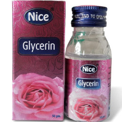 Glycerin Nice Skin Care Liquid for Unisex (50ml each) - Pack of 1