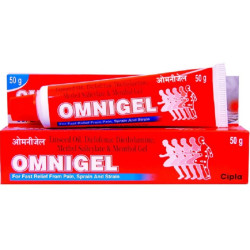 Omnigel For Fast Relief From Joints, Pain, Sprain And Strain (50g each)- Pack of 1