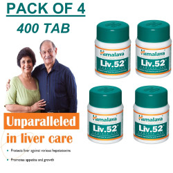Ayurvedic Himalaya Liv.52 Tablet - Pack of 4 (100x4 Counts) | Healthy Lever Pet Stomach| Himalya Liv 52 Himalaye
