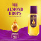 Bajaj Almond Drops Hair Oil | 6X Vitamin E Nourishment | Non-Sticky Hair Oil For Hair Fall Control | 285ml
