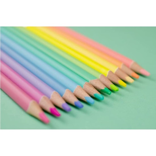 Premium Unicorn Theme Pastel Color Pencils | Set Of 12 Shades | Attractive Colors For Kids & Girls | Fine Tip | Strong Nib | Ideal For Kids Return Gifts Premium Unicorn Theme Pastel Color Pencils | Set Of 12 Shades | Attractive Colors For Kids & Girls | Fine Tip | Strong Nib | Ideal For Kids Return Gifts