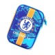 Chelsea FC Theme 3D Big Pencil Case School Stationery Large Capacity Pouch Multi Pocket Hard Pouch for Kids Football Club Geometry Box Birthday Gift Return Gift Pouch for Football Lover Kids