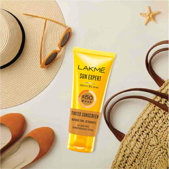 Lakme Sun Expert Tinted Sunscreen 50 SPF, 50 g