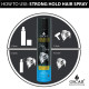 Oscar Forever Hair Spray - Strong Hold, Styling with Nourishment for Men & Women | 250 ml each | Pack of 1