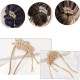 1-Pc Leaf Bridal Hair Comb Bride Wedding Hair Accessories Silver Headpiece Classic Korean Hair Stick Pins For Women And Girls