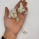 2-Pc Rhinestone Korean Golden Stone Small Metal Hair Clip/Hair Claw/Clutcher/Back pin for Wedding/Trending Hair Accessories for girls & Women MAYIR CLIP/ JADAI CLIP/ JATTU CLIP/ HEIR CLAW/ GOTTAMU