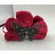 1-Pc RANDOM Colour Flower Claw Clip, Claw Clips Elegant Hair Accessories Strong Hold Clutchers Thin Medium Hair for Daily & Special Occasions For Women And Girls