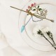 Hair Bun Stick Back Head New Design Style Pearl Tassel Hair Accessories for Women & Girls