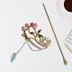 Hair Bun Stick Back Head New Design Style Pearl Tassel Hair Accessories for Women & Girls