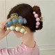 4-PC-RANDOM - Stylish Large Big Pearl Hair Claw Clips Long Hair Jaw Clips Clutches Barrettes Hair Accessories for Women and Girls