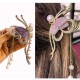 Rhinestone Butterfly Claw With Long Hair Tassel Korean Style Hair Claw Clip | Metal Clutcher | MAYIR CLIP/ JADAI CLIP/ JATTU CLIP/ HEIR CLAW/ GOTTAMU/ HEIR KLIP/ KLIP/ BAALA KLIP/ KLACHAR
