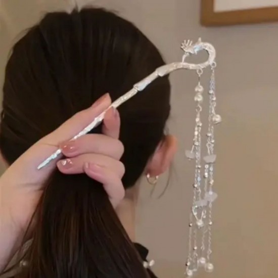 1-Pc Random Hair Chopsticks Hair Stick KONDAI KUCHI/ KOPPU PIN/ TURUBU PIN/ KOONTHAL KUCHI/ MUDI KUCHI/ KHOPA KATA/ KOPPULU CHEKKURA/ KHOPAT MARA SHOLA