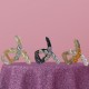 3-PC-Random Sweet Hair Claw Cross Shape Shinning Hair Clip For Woman Long For Woman & Girls