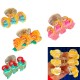 4-Pc-Random Cute Cartoon Girls Hair Claw Mini Barrettes Korea Kids Girls Hair Clips Acrylic Lovely Headwear Fashion Hair Accessories RANDOM