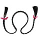 2-Pc Headband Synthetic Choti Hair Braided Hair Band Plastic Long Pigtail Plait Braid Headband Wig, Artificial Hair Choti Headband, Fancy Dress for Girls Kids Birthday Party