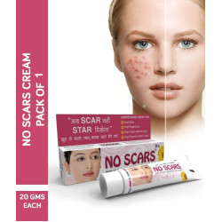 No Scars Cream - 20gm (Pack of 1) | Men & Women Cream | Dark Spot & Pimple Removing