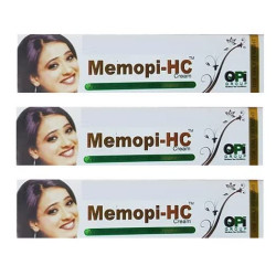 Memopi HC Cream (15g each) For Dark Spot, Brightning (Night Cream) - Pack of 3