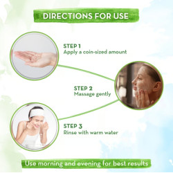 Mamaearth (MAMA EARTH) Tea Tree Natural Face Wash for Acne & Pimples Wash 100 ml - For Normal & Dry Skin
