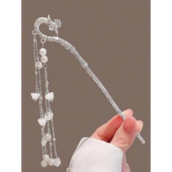 1-Pc Random Hair Chopsticks Hair Stick KONDAI KUCHI/ KOPPU PIN/ TURUBU PIN/ KOONTHAL KUCHI/ MUDI KUCHI/ KHOPA KATA/ KOPPULU CHEKKURA/ KHOPAT MARA SHOLA